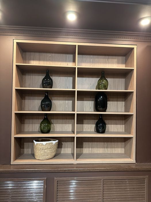 Стеллаж деревянный