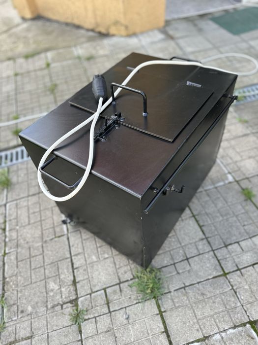 Masini gheata carbonica / fum greu.