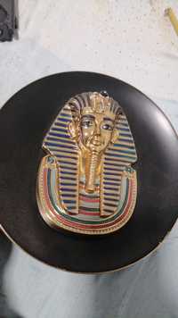 Set 6 farfurii egiptene cu Faraoni, in cutie