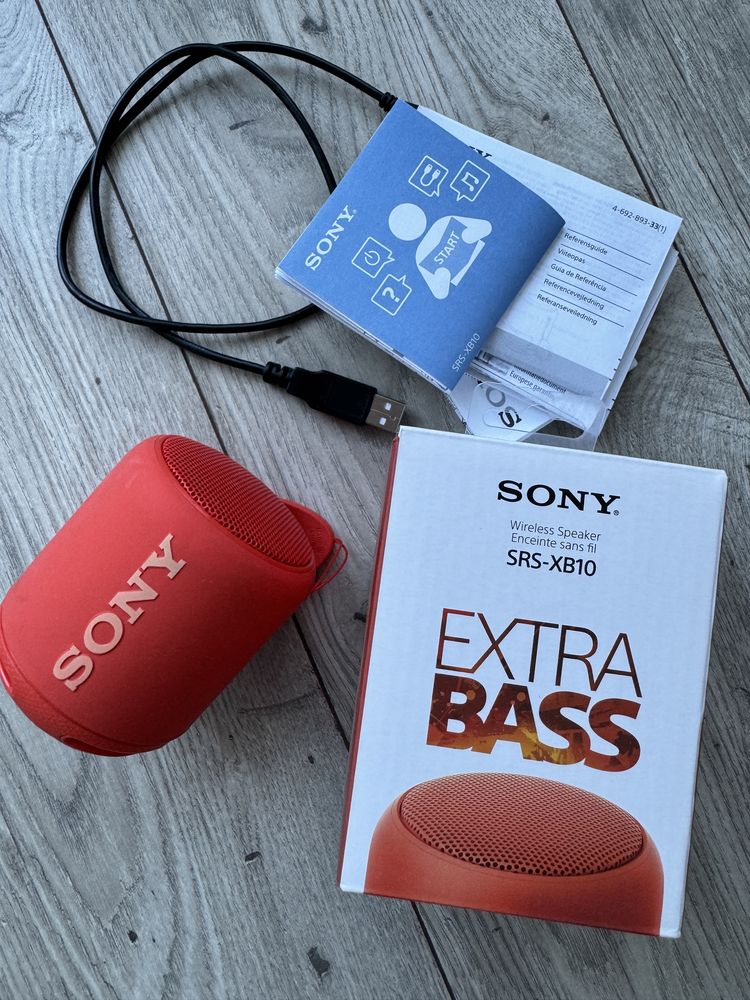 Boxa portabila Sony SRSXB10B, EXTRA BASS, Bluetooth