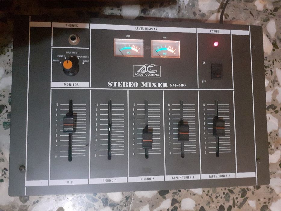 Stereo mixer sm 500