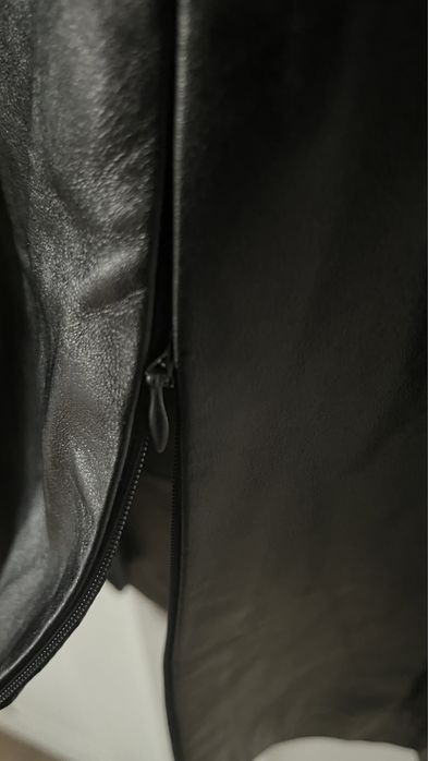 Jachetă piele naturală/blană vulpe