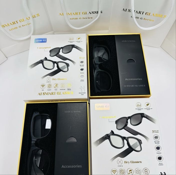 Умные очки с камерой и AI, ray ban meta lux!!