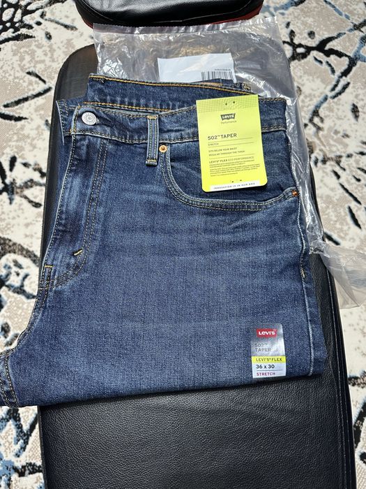 Джинсы Levi's 502 taper future jeans р.36/30