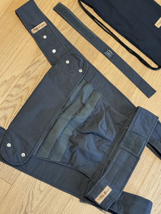 Sistem de purtat Marsupi 0-12 luni, gri antracit, marimea L