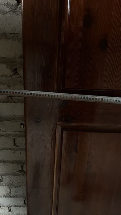 Инериорна дървена врата с каса