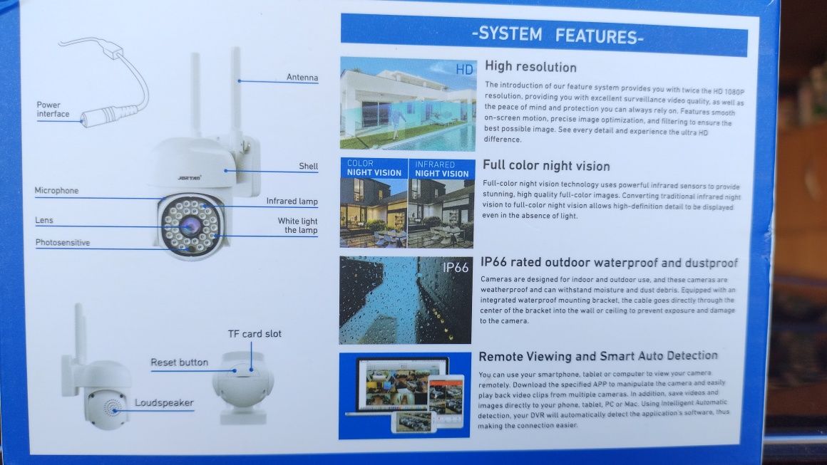 Camere supraveghere wifi int-ext