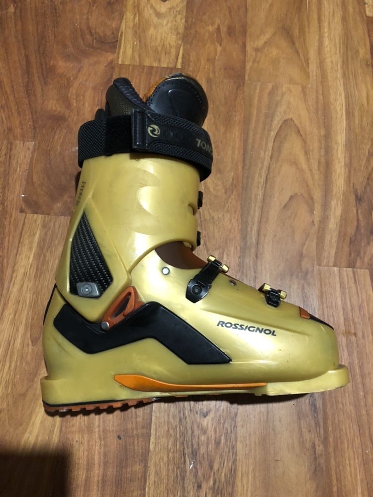 Clapari Rossignol Elite Pro 1 LTD Ski Boots marime 39 / 40 gold aurii