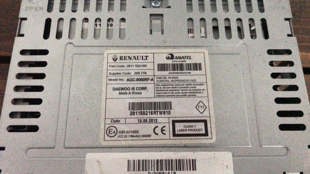 Cd player Dacia Dokker Lodgy Duster