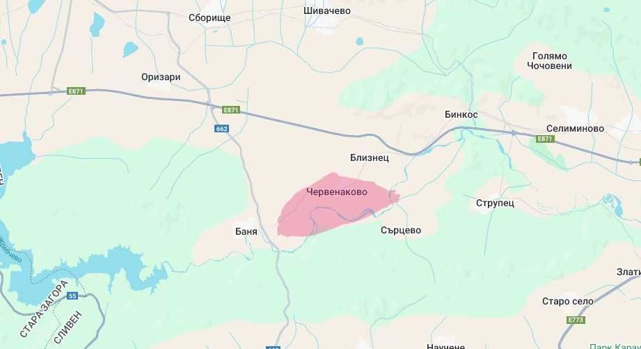 Имот в с. Червенаково, област Сливен