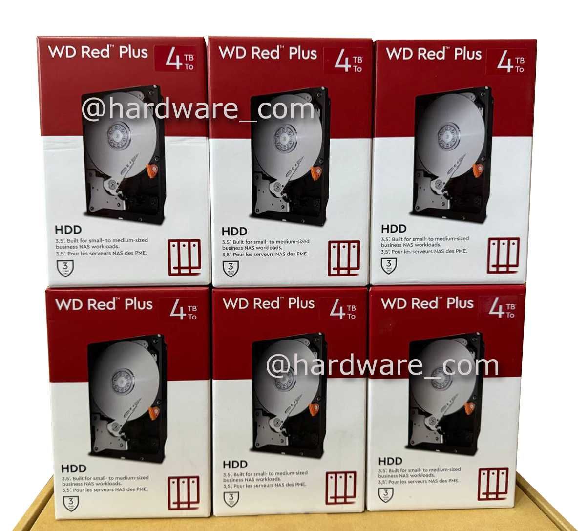 WD Red Plus 4Tb Box. Новые! Количество! CMR 5400 RPM, 256MB Cache.
