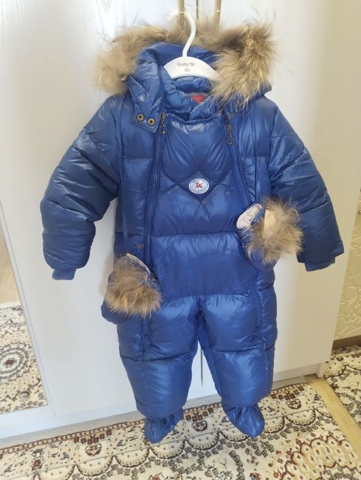 Детский зимний комбинезон, до 2лет
