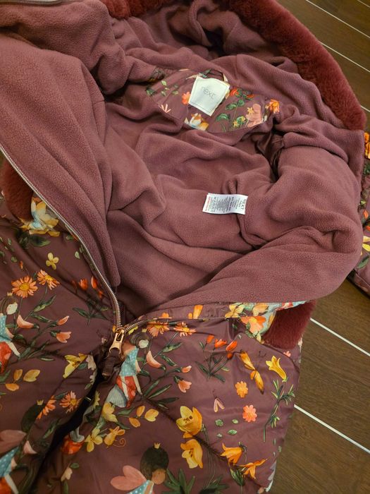 Зимен космонавт / снежен костюм за момиче, 116 см