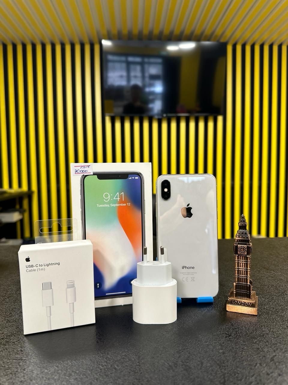 Iphone X,256гб,Home bank 0-0-12