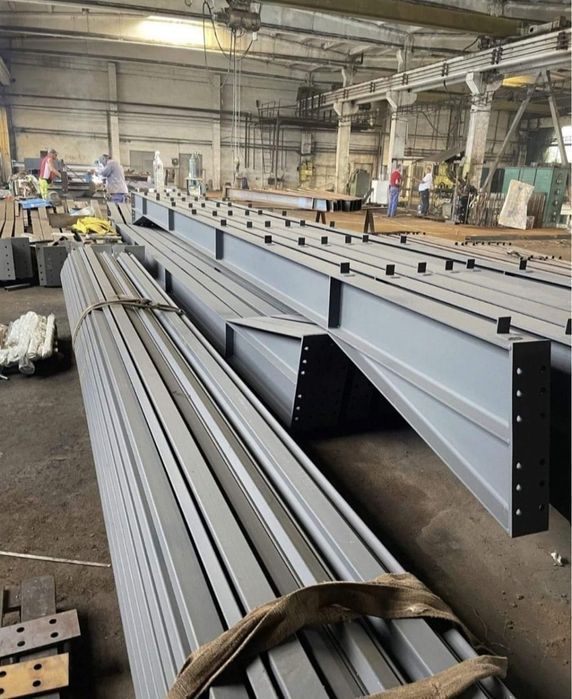 Vand structura metalica 10x20 din profil IPE 180. (5 ferme , 10 stalpi