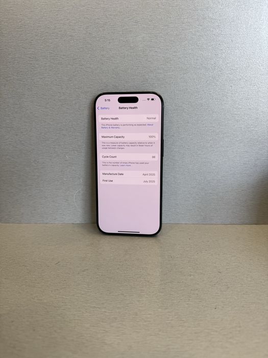 Продавам iPhone 16 PRO 98 цикъла