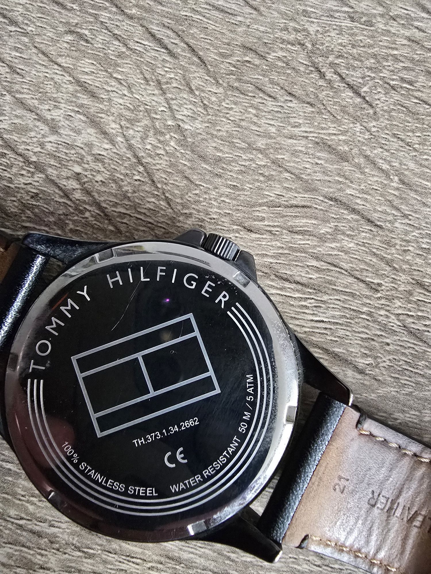 Ceas Tommy Hilfiger Albastru (Baterie noua)