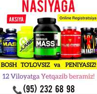 Protein,Geyner,Kreatin,Amino,Creatin,Bcaa,
Gainer Nasiyaga beramiz

Te