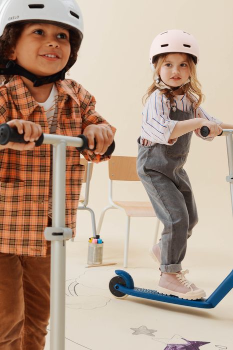 Trotinetă L500 albastru - produs resigilat - (SecondHand) Decathlon