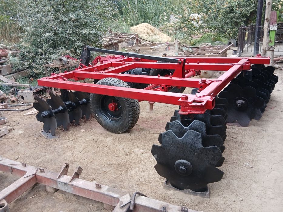 Diska barana ishga tayyor