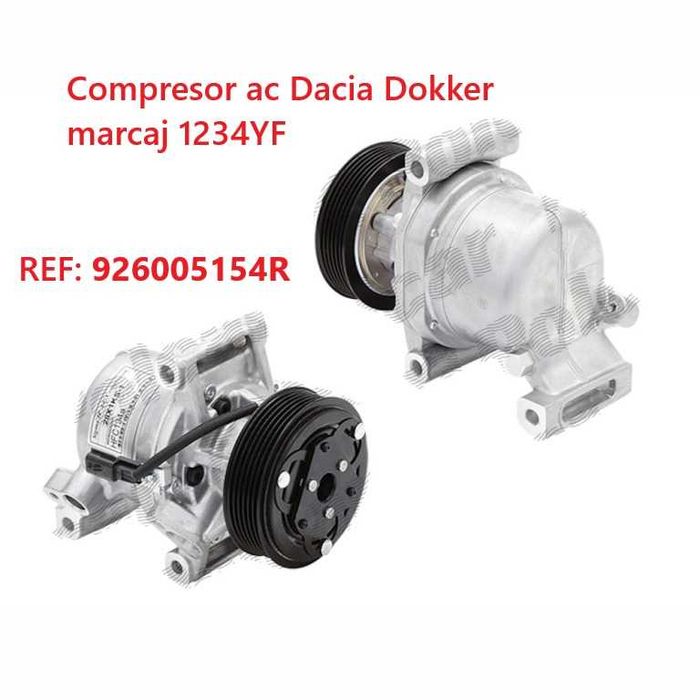 Compresor ac Dacia Dokker marcaj 1234YF 926005154r
