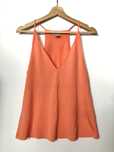 Nou H&M Top racoros vara - dama  | Portocaliu vibrant | 36/S