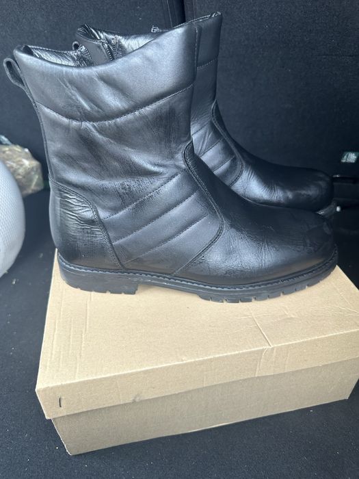 Зимни кожени боти 44 номер