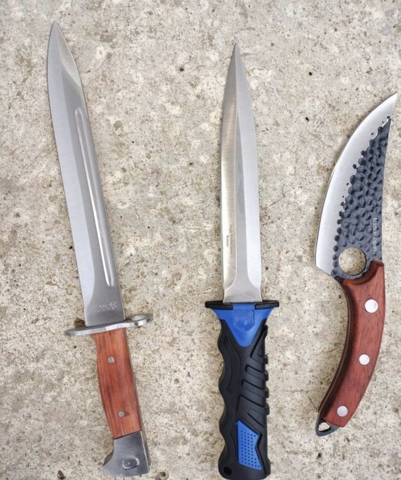 Set 3 Cutite Macelarie + Topor