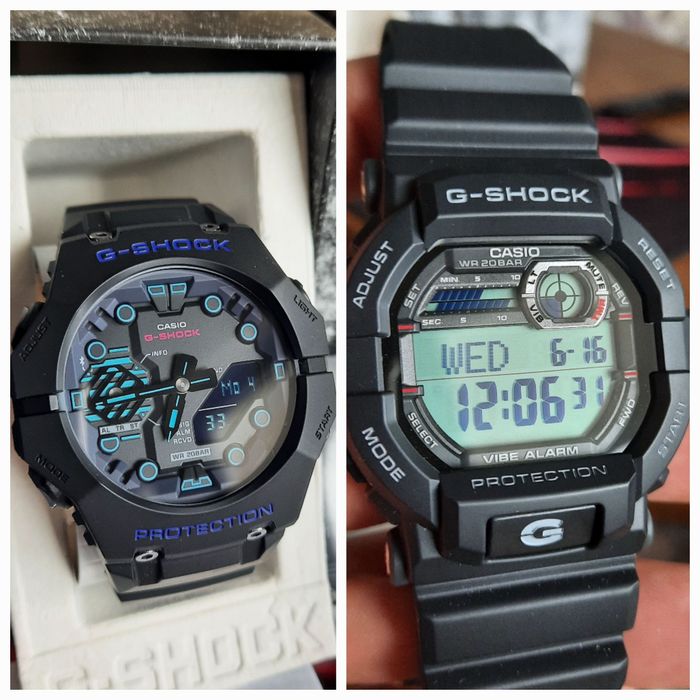 Casio G Shock GA B001 și GD 350
