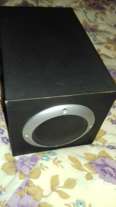 Subwofer difuzor 20W/4o-dif cu tiuter Eastech-60W/6o-boxa 10W/4o