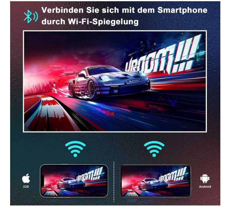 Video proiector Ysametp M7 WiFi Projector 1080P Full HD Bluetooth