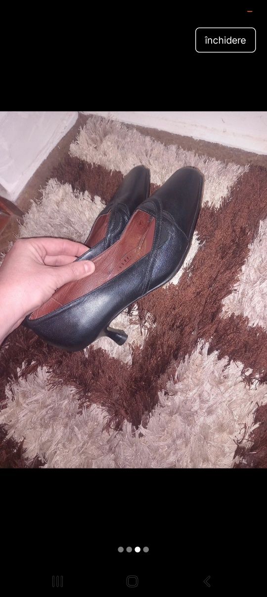 Pantofi dama din piele naturala foarte moale