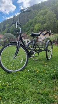 Vând bicicletă PEGAS cu 3 roți + o bicicleta CADOU