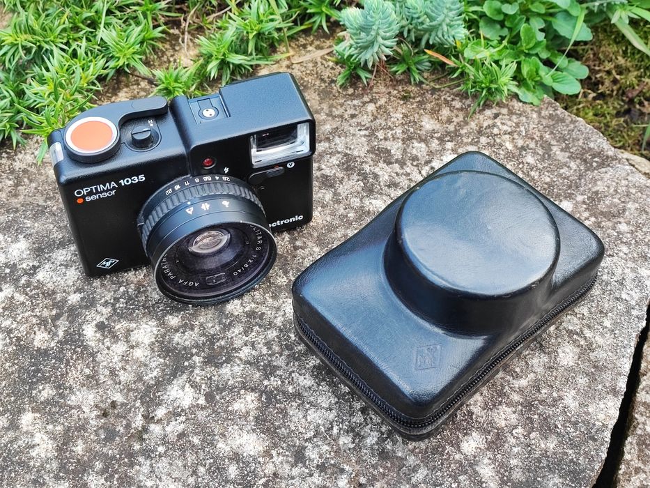 Aparat foto Agfa Optima 1035 Sensor, pe film 35 mm, impecabil!