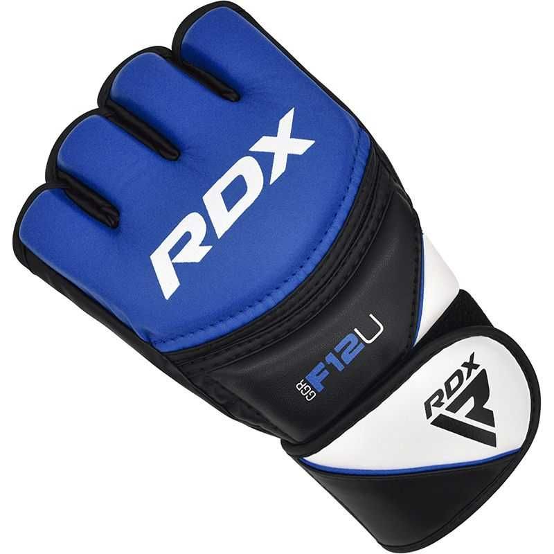 ММА Ръкавици RDX Training MMA Gloves Blue, Ръкавици за Бойни Спортове