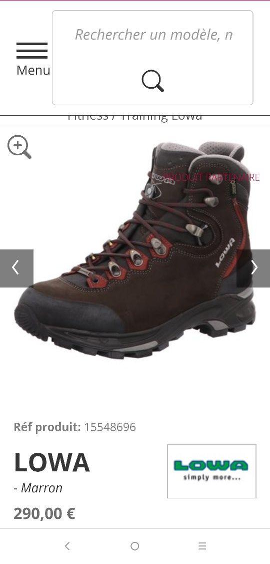 Ghete hikking LOWA Mauria Gtx goretex marimea 37,5 - 38