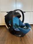 Scoică auto Cybex Aton 5 - culoare River Blue / Turquoise