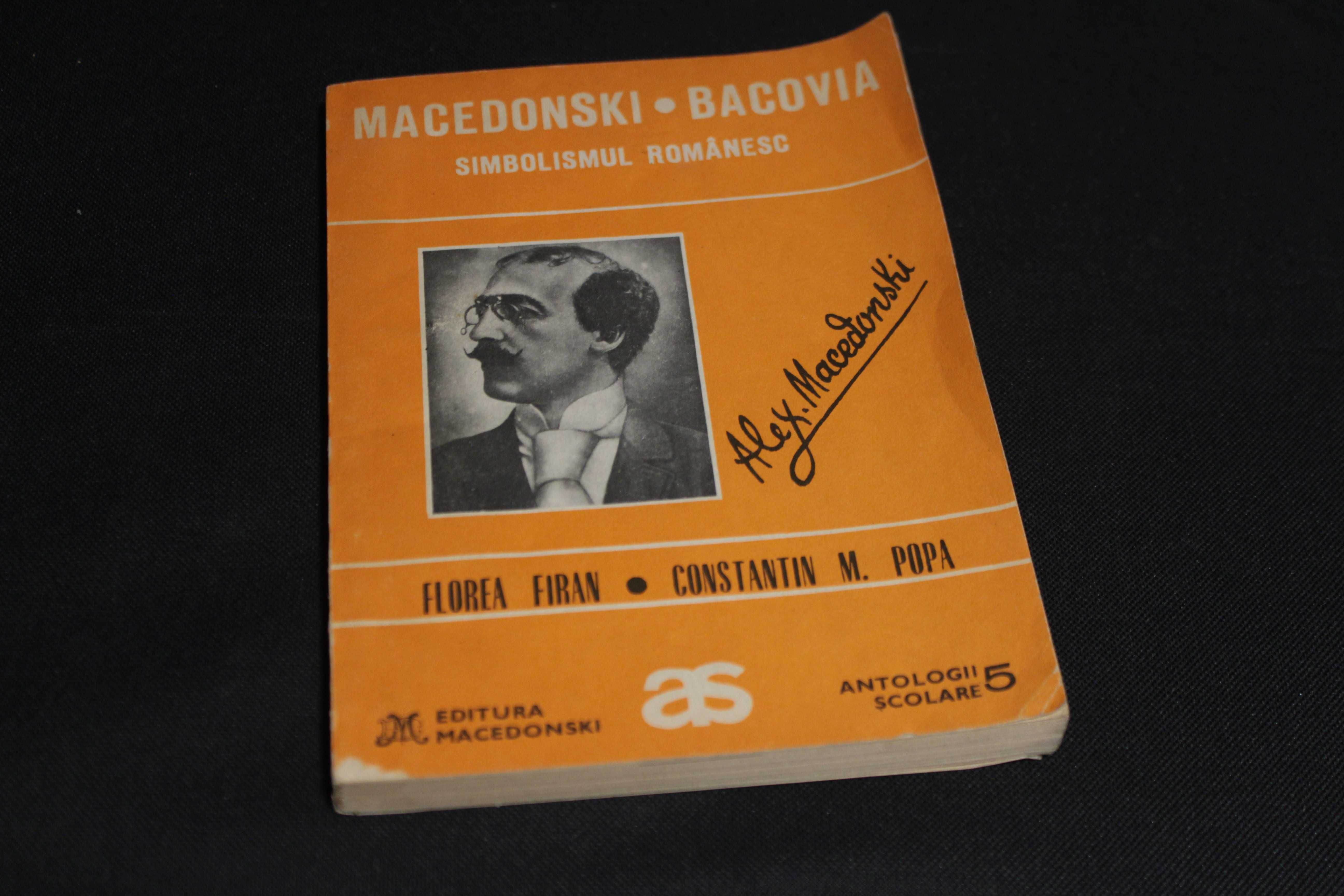 Rebreanu,Slavici/Arghezi/Macedonski,Bacovia Antologie scolara