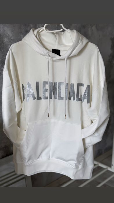 Hanorac Balenciaga Premium white silver
