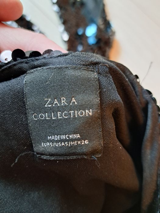 Rochie de seară cu paiete Zara, mărimea S