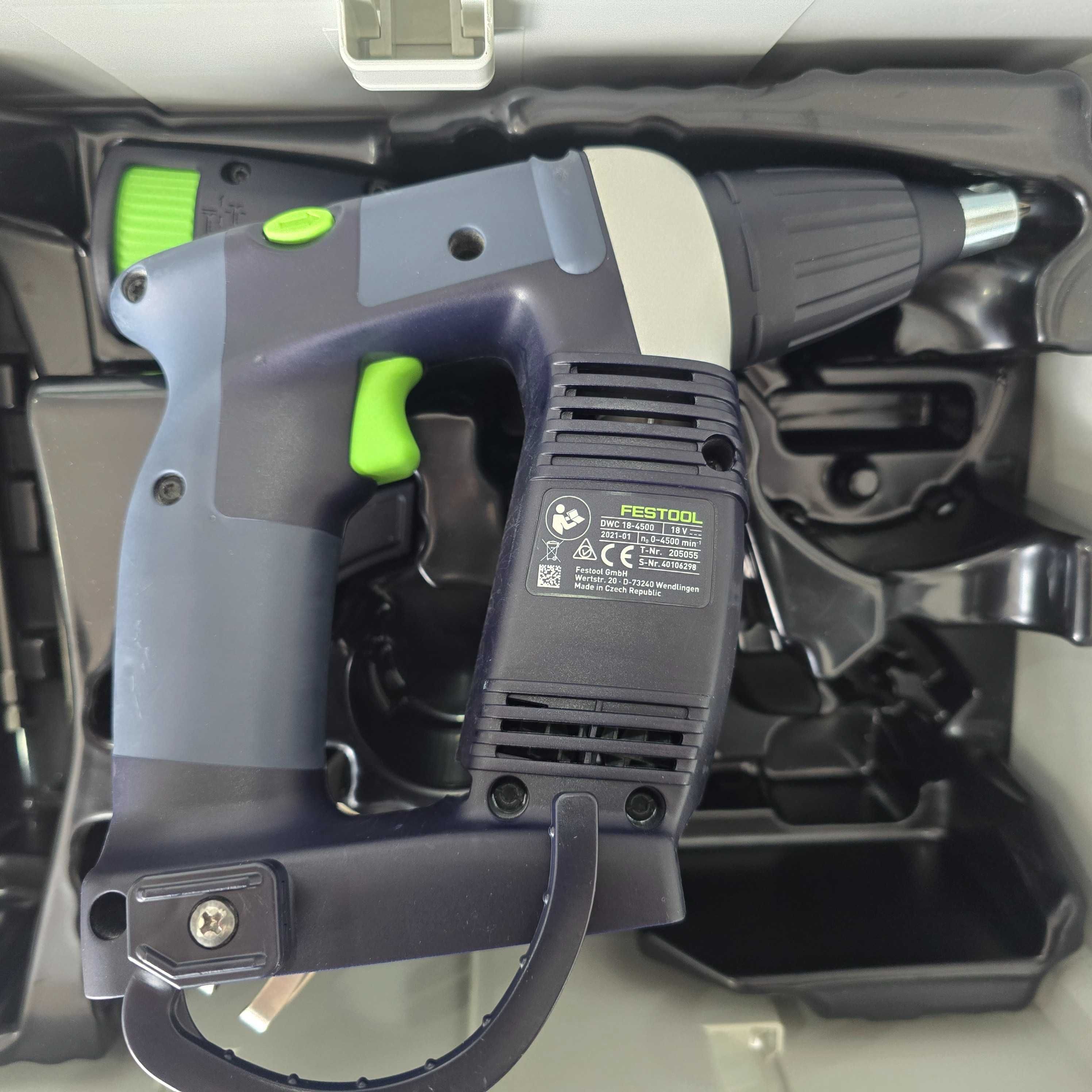 Акумулаторен строителен винтовърт Festool  DWC 18-4500 Basic