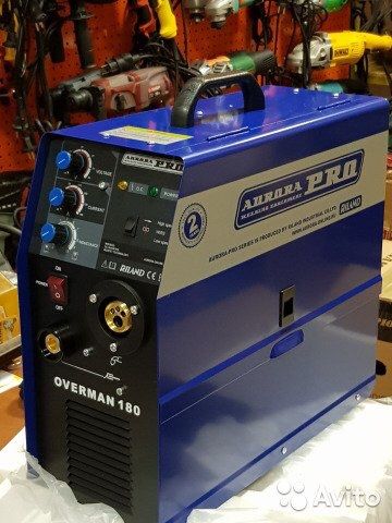 Сварочные аппараты полуавтомат AURORA OVERMAN 160А,180А,200!КАСПИ РЕД!