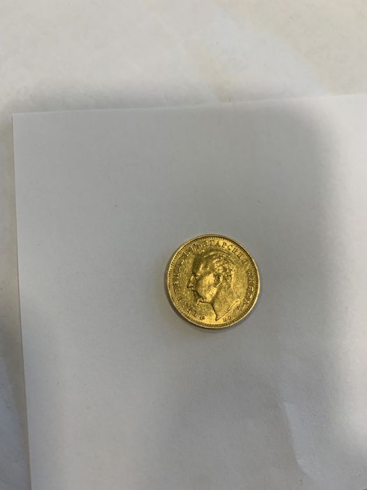 Златна монета 20лв 1894
