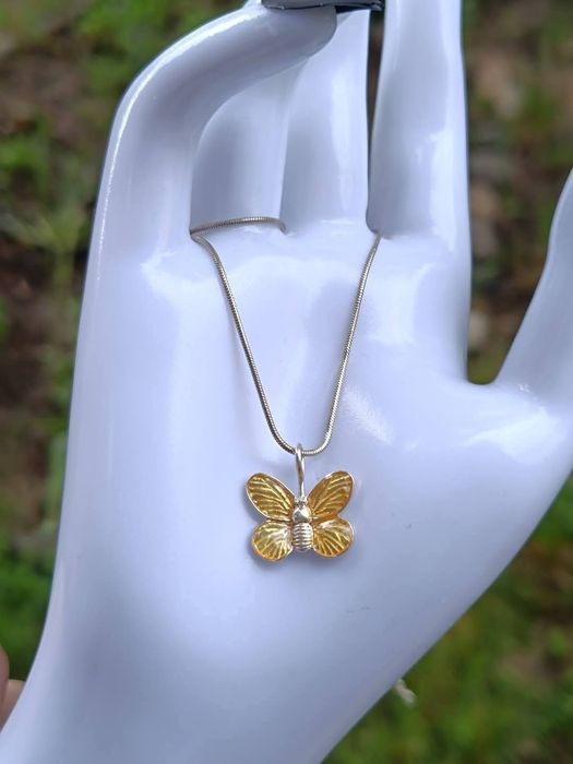 Colier Lant de argint 925 si pandantiv fluture Thomas Sabo