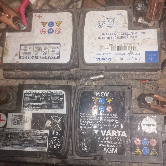 Bateri   masina 95 ah  functionale