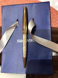 Pix Swarovski nou / original - placat cu aur - unisex