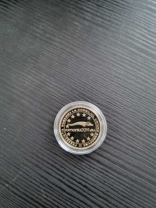 moneda 50 Bani 2019 proof, Președinția Consiliului Uniunii Europene
