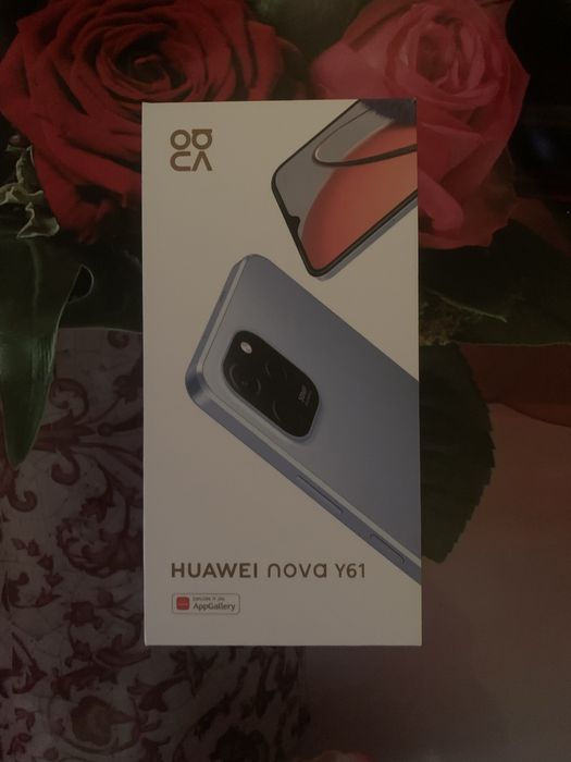 Huawei Nova Y61, Sapphire Blue, 64GB/4GB RAM, nou, sigilat, cu acte.