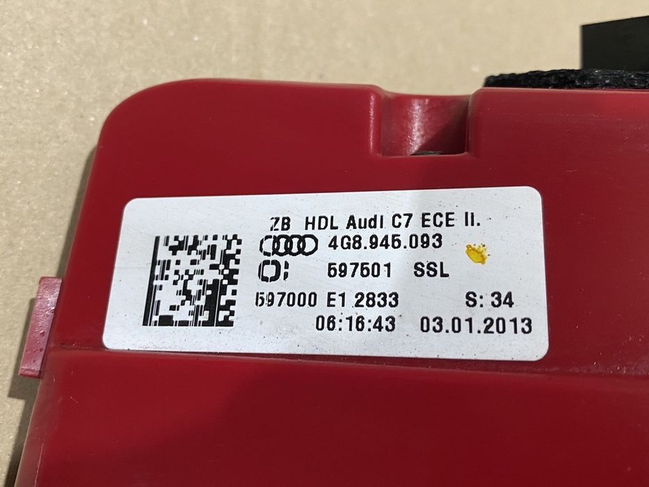Stop / tripla Audi A7 Led haion / aripa
