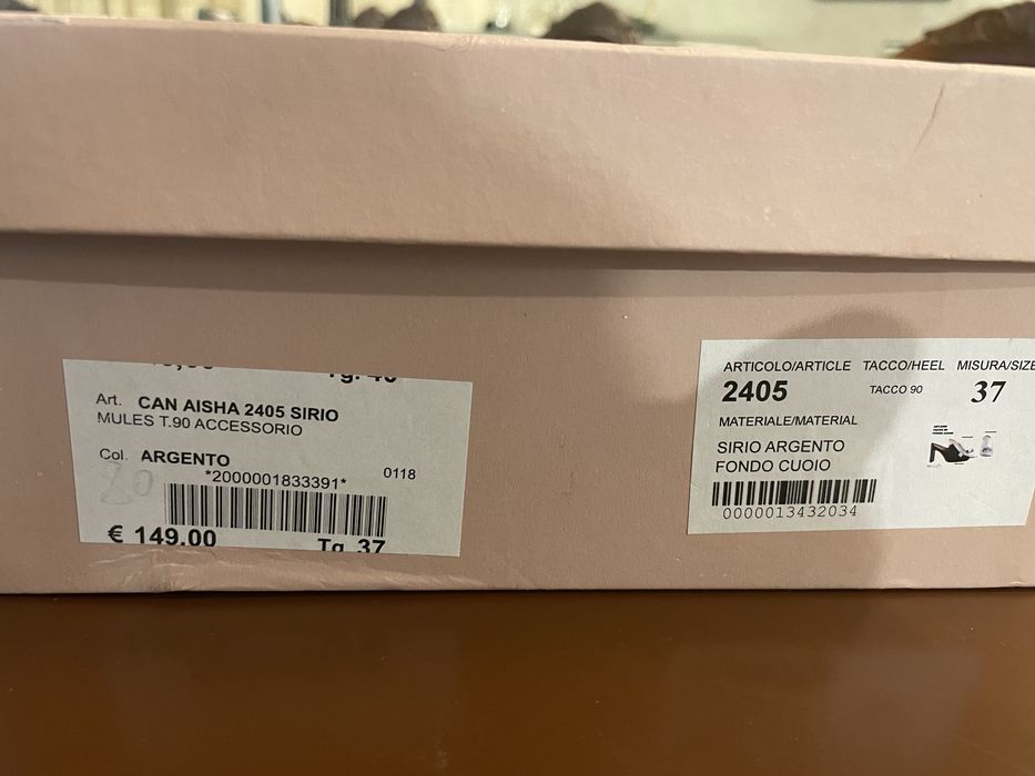 Saboti cu toc 5 cm Piumi nr.37